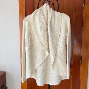 Sweater/shawl by bebe.
